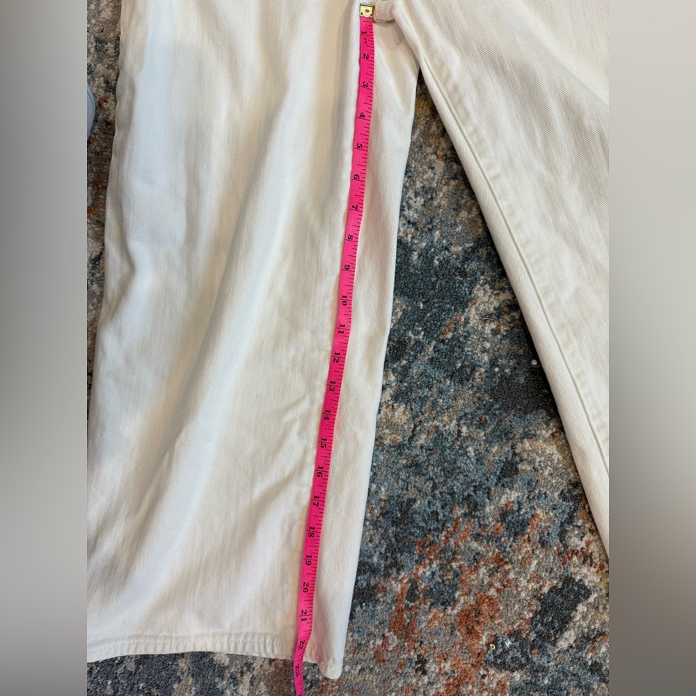 GAP wide leg overalls in WHITE size small‎ - Picture 9 of 11